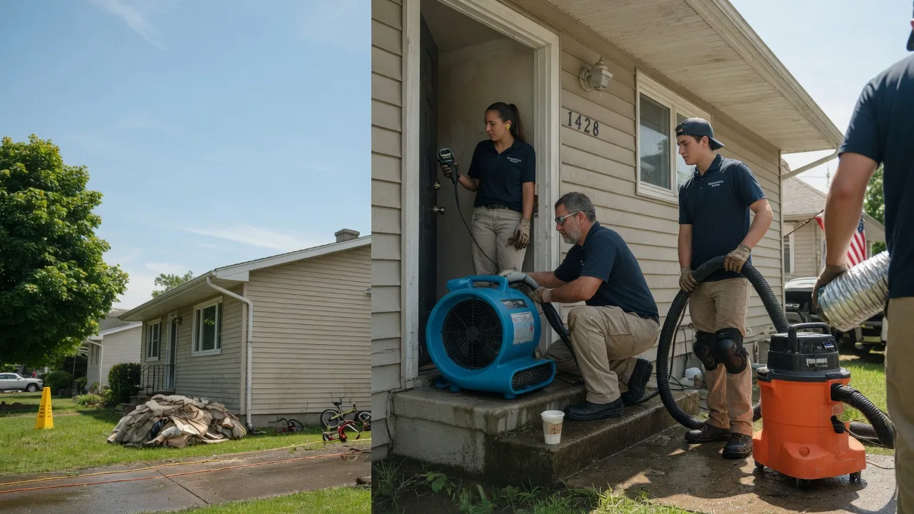 Water Damage Restoration in Belleville, IL near me